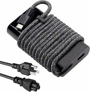 XOUBZ 65W USB C Laptop Charger Compatible with HP Laptop Spectre X360,Elitebook X360,Omnibook,Pavilion, Envy,Elite x2,Chromebook,Zbook,ProBook Type C Computer AC Adapter