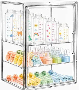 Baby Bottle Storage Organizer for Countertop