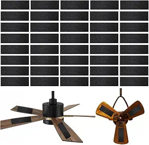 40 Pack Ceiling Fan Filters  Activated Carbon Air Purifier Pads