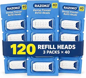 RAZOKO Flosser Refill Heads Compatible with Reach Ultraclean Access