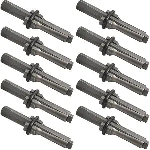 10 Pcs Rock Splitting Wedges 5/8" Wedge and Feathers Shims Set