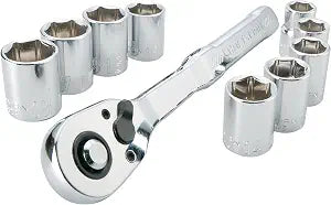 CRAFTSMAN Mechanics Tool Set, Metric, 3/8 Inch Drive, 10 Piece (CMMT34564)