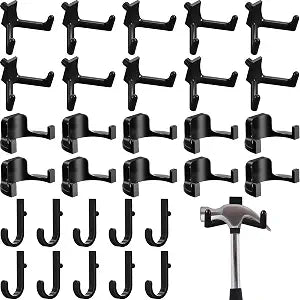 30 Pcs Shed Accessories Compatible with Suncast/Craftsman, Black