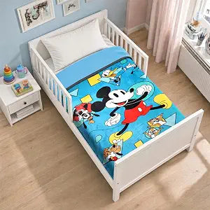Disney Mickey Mouse Bedspread Twin Set for Kids Mickey Toddler Bedding