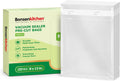 Bonsenkitchen Precut Vacuum Bags 120 Quart 8" x 12"