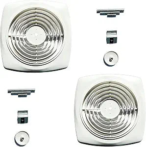 505 503 507 509 Non-Porous Grille Cover S97011919 | Wall Fan Replacement Part | Kitchen/Bathroom Vent/Exhaust Cover,2pcs