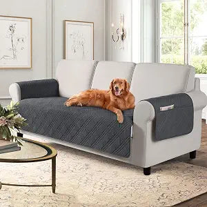 TAOCOCO Waterproof Couch Covers for Dogs, Non Slip Pet Sofa Cover, 3 Seater