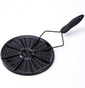 Parrilla para Arepas Colombianas, Enamel-Coated Iron Stovetop Grill