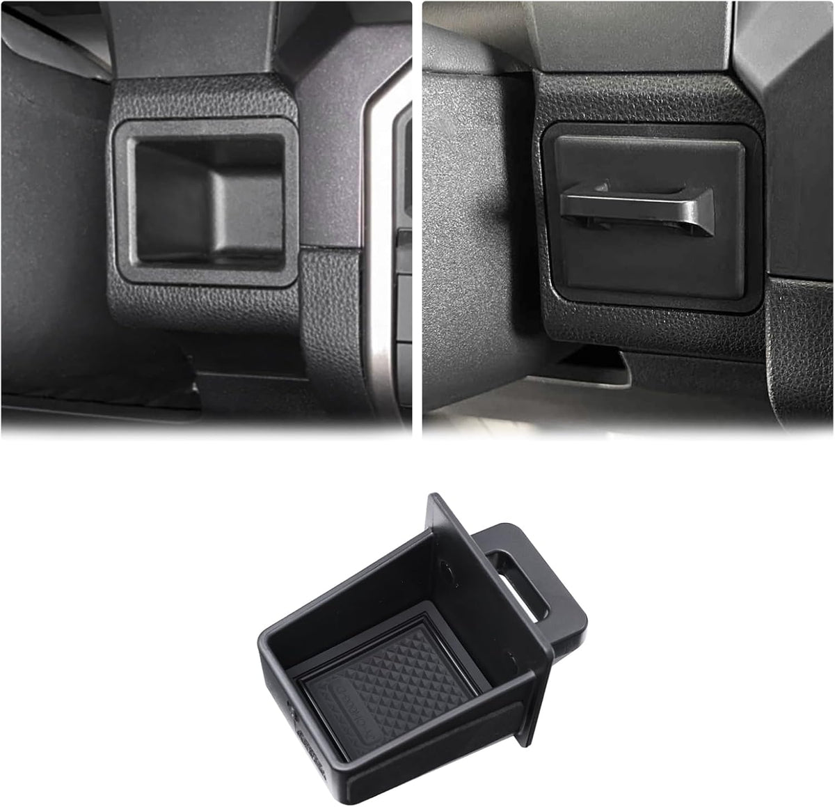 JDMCAR Driver's Drawer Box Compatible with Toyota Tacoma Accessories 2024-2027 and 2025-2027 4Runner Accessories Drivers Side Cubby Drawer Organizer Storage Interior Accessories