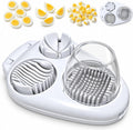 3-in-1 Egg Slicer for Hard Boiled Eggs