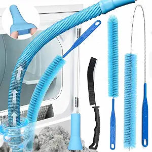 Dryer Vent Cleaner Kit, Vacuum Hose & Brush for Vacuum Hose Attachment