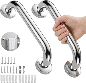Grab Bars for Shower 2 Pack, Stainless Steel Bathroom Grab Bar for Seniors