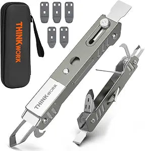 6 in 1 Silicone Caulking Tool Kit, Stainless Steel Caulk Remover Tool
