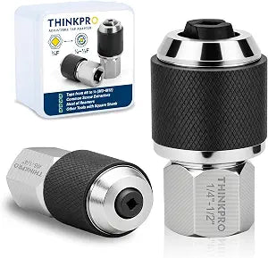 Adjustable Tap Socket Set, 3/8" & Hex Dual Drive Tap Handle Tool