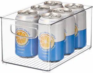 iDesign Stackable Clear Plastic Bin