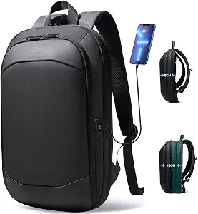 hk Business Backpack for Men, Slim & Expandable Backpack for 17 Inch Laptop