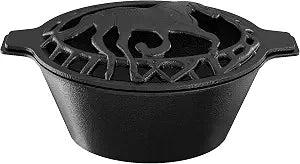 Fire Beauty Cast Iron Wood Stove Humidifier, Evaporative Kettle Horse