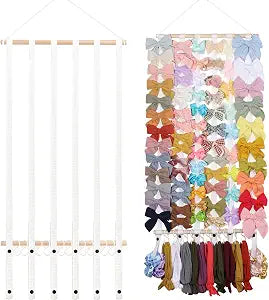OAOLEER Hair Bow Holder Organizer for Girls Hair Clips Headband Storage