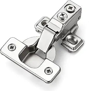Ravinte Short Arm Kitchen Cabinet Hinges,1/2 Inch Overlay,2 Pack 1 Pairs