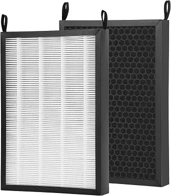 2 Packs Replacement Filters Set 47001 Filter Compatible with Nuwave OxyPure