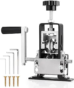 Manual Wire Stripping Machine, 2 IN 1 Drill-Powered/Hand Crank Wire Peeler Machine, For 0.06"-1"(1.5~25 mm) Scrap Copper, Wire Stripping Tool for DIY Cable Copper Recycling(Black)