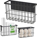 FAMNONE 1-Pack Magnetic Basket for Dryer Balls, Laundry Room Organizer