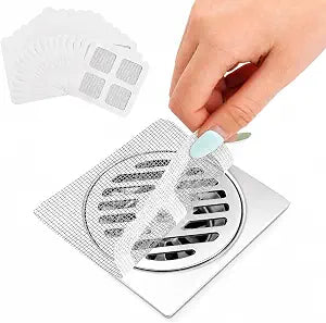 50Pcs Disposable Shower Drain Hair Catcher, Prevents Clogs for Bath&Kitchen