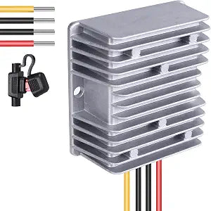 Golf Cart 48V to 12V Voltage Converter 240W 20A DC Voltage Buck Reducer