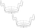 Concord 12" Stainless Steel Canning Rack. Holds 8 Pint or 7 Quart Jars. No Rust, Extra Stability. FITS IN POT WITH AT LEAST 12.5" WIDTH. BULK PACKS (2 Pack)