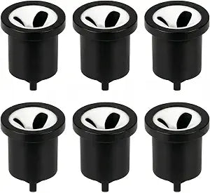 6 Pcs Flushometer Vacuum Breaker Repair Kit, V-551-A Replacement Parts for Broken Water Closet and Urinal Flush Valves
