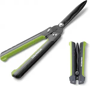 WORKPRO 23 Hedge Shears, Foldable Hedge Clippers for Most Garden Plants