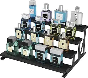 Lifewit Cologne Organizer, Perfume Stand, Black, 13.9", 1 Pcs
