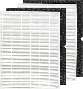 116130 Filter H For Winix 5500-2 Plasmawave & AM80 Air Purifier, 2+2 Pack