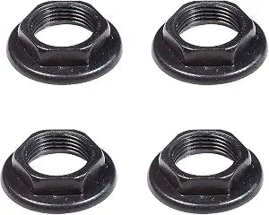4PCS Sink Faucet Back Nuts 3/4 inch Bathroom Basin Mixer Fittings Round Flange Household Tools Inner Wire Faucet Fixing Nut Black