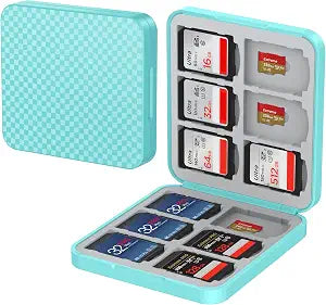 HEIYING Memory SD Card Holder with 24 Card Slots for Micro SD Cards