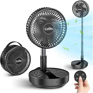 Czlife F9 Portable Travel Fan for Camping