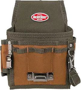 Bucket Boss - Tool Pouch with FlapFit, Pouches - Original Series (54140), Brown