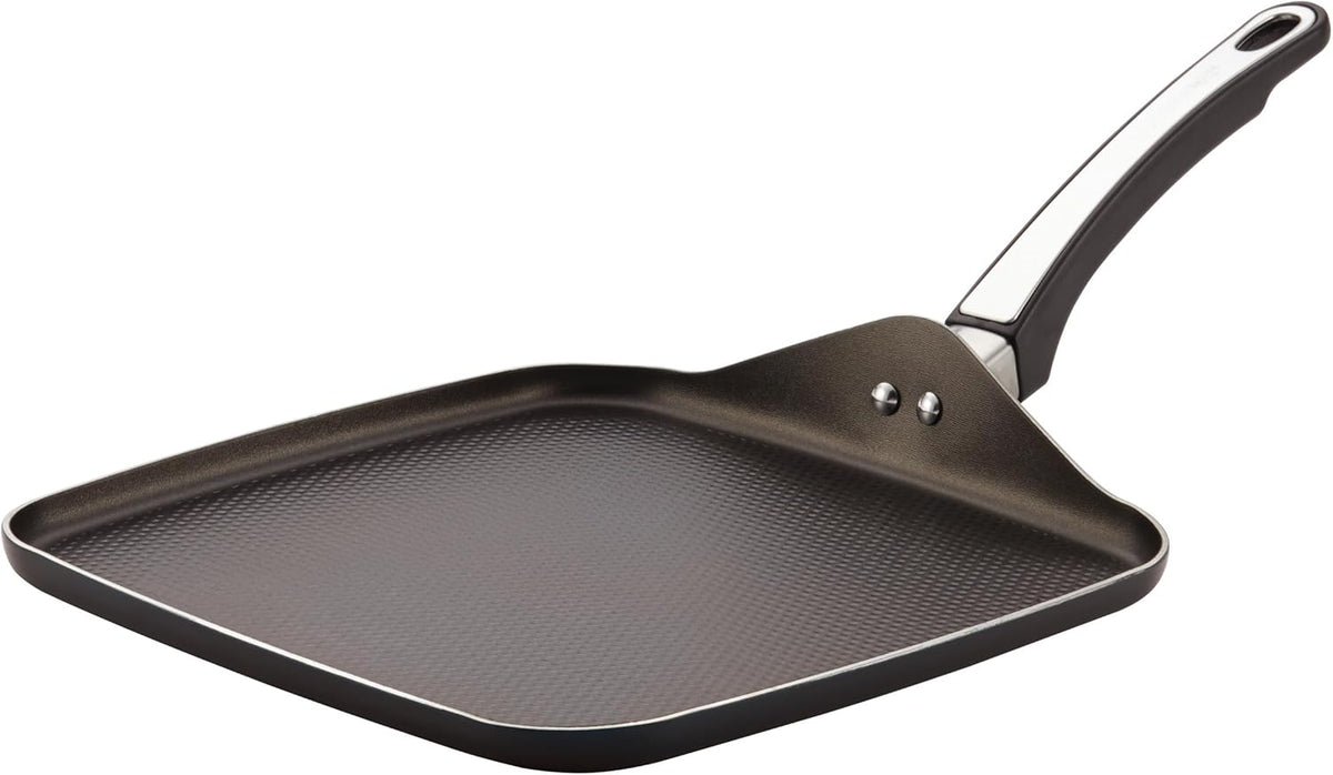 Farberware High Performance Aluminum Nonstick Stovetop Griddle Pan, 11-Inch