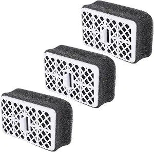 3pcs Deodorizing Cartridge for Toto, Deodorizing Filter Replacement Bathroom Carbon Air Filter Bathroom & Toilet Bidet Essentials Compatible with Toto THU6474-01