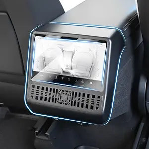 TOPABYTE Rear AC Vents Cover for Tesla Model Y Juniper Model 3 Highland