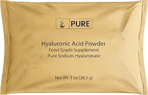 PURE ORIGINAL INGREDIENTS, Hyaluronic Acid Powder, 1 Oz