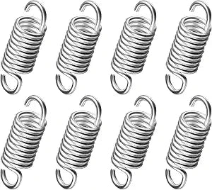 8 Pack 2 Inch Recliner Spring, Tension Springs for Recliner Sofa Bed Chair