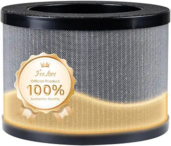 FreAire HEPA Filter, True HEPA Air Filter Replacement For Dust Smoke Pollen Dander Smell, Black