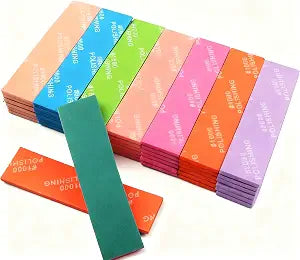 IRISFLY 30Pcs Sanding Sponge for Model,Waterproof Wet Dry Hobby Model Tool,Sanding Block Assortment Set (400,600,800,1000,1200,1500 Grit)
