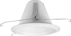 NICOR Lighting 15512WH Recessed Trims, White, 5 Inches