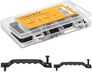 60 Pack 2 Sizes Sawtooth Picture Hangers, Small & Heavy Duty