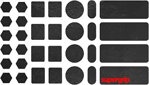 Pulsar Gaming Gears SUPERGRIP Pre-Cut 1 Universal Griptape Pre-Laminated Sweat Absorbing High Performance Universal Anti Slip Mouse Grip Tape Ultra-Thin 0.5mm (0.02in)