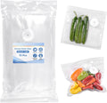 VENMATE Reusable Vacuum Sealer Bags, 15 Pack BPA-Free 8x8 Inch, Heavy-Duty Commercial Grade, Leak-Proof, Freezer Microwave Sous Vide Safe