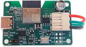 Generic MagWLED-1, WLED Controller, 5V and 12V USB-C Power Delivery, WLED Pre-Installed, Green