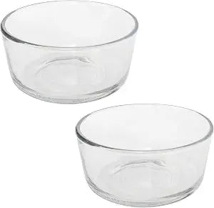 Pyrex 7200 2-Cup Glass Bowl (2-Pack) - Made in USA